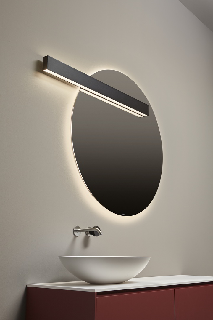 capable of totally disappearing from sight when it is not in function and reappears magically once turned on.