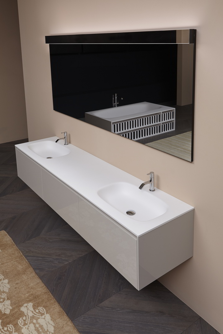 capable of totally disappearing from sight when it is not in function and reappears magically once turned on.