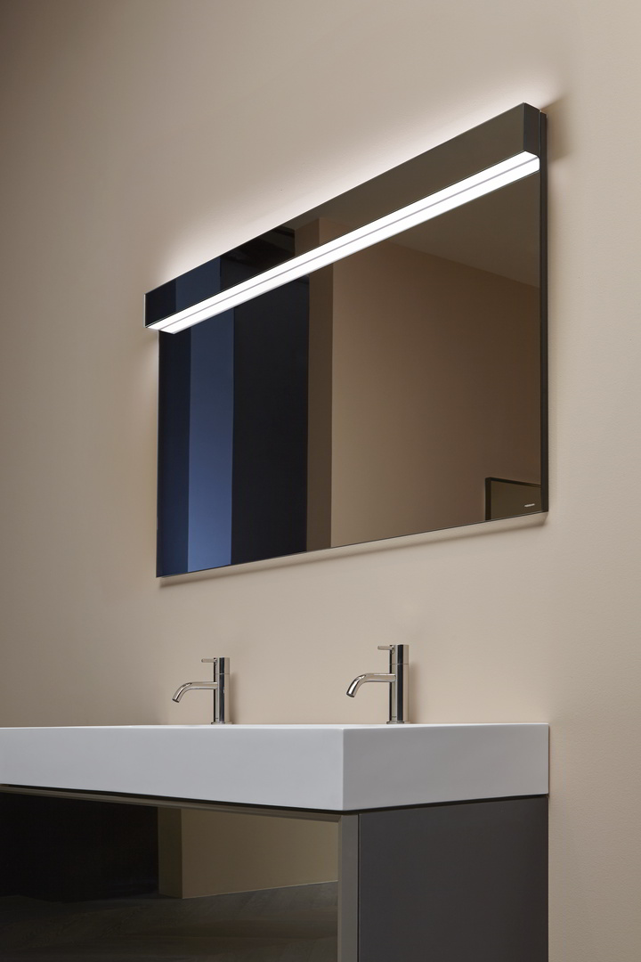 capable of totally disappearing from sight when it is not in function and reappears magically once turned on.