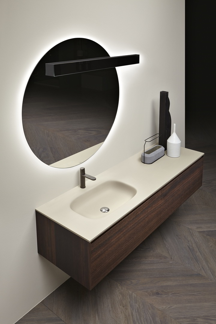 capable of totally disappearing from sight when it is not in function and reappears magically once turned on.