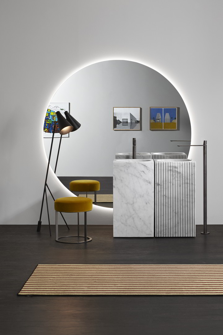 Perfect geometrical shape, essential and almost ethereal figure.