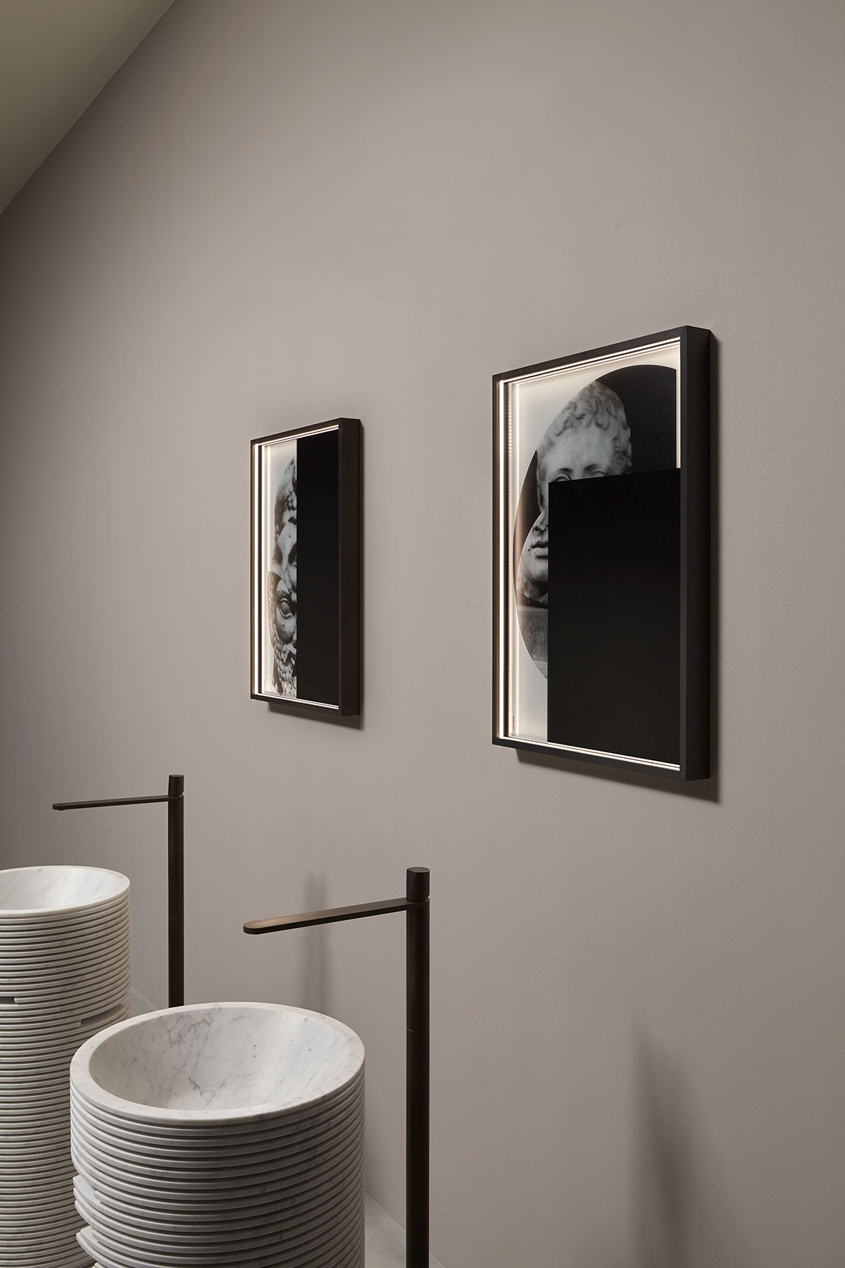 Light adds a new layer to the layering of Collage’s Mirror collection.