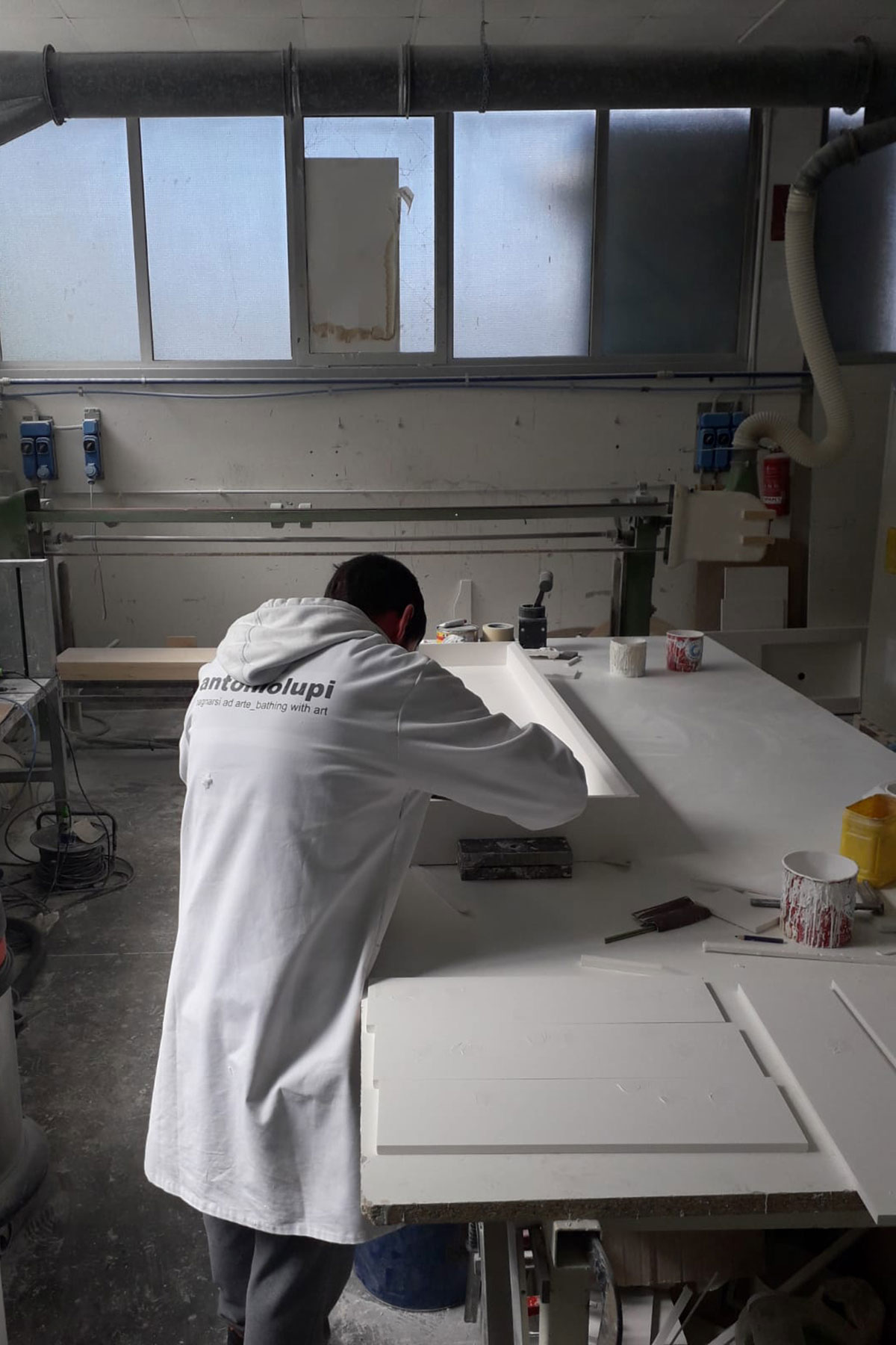  A perfect material for the bathroom.