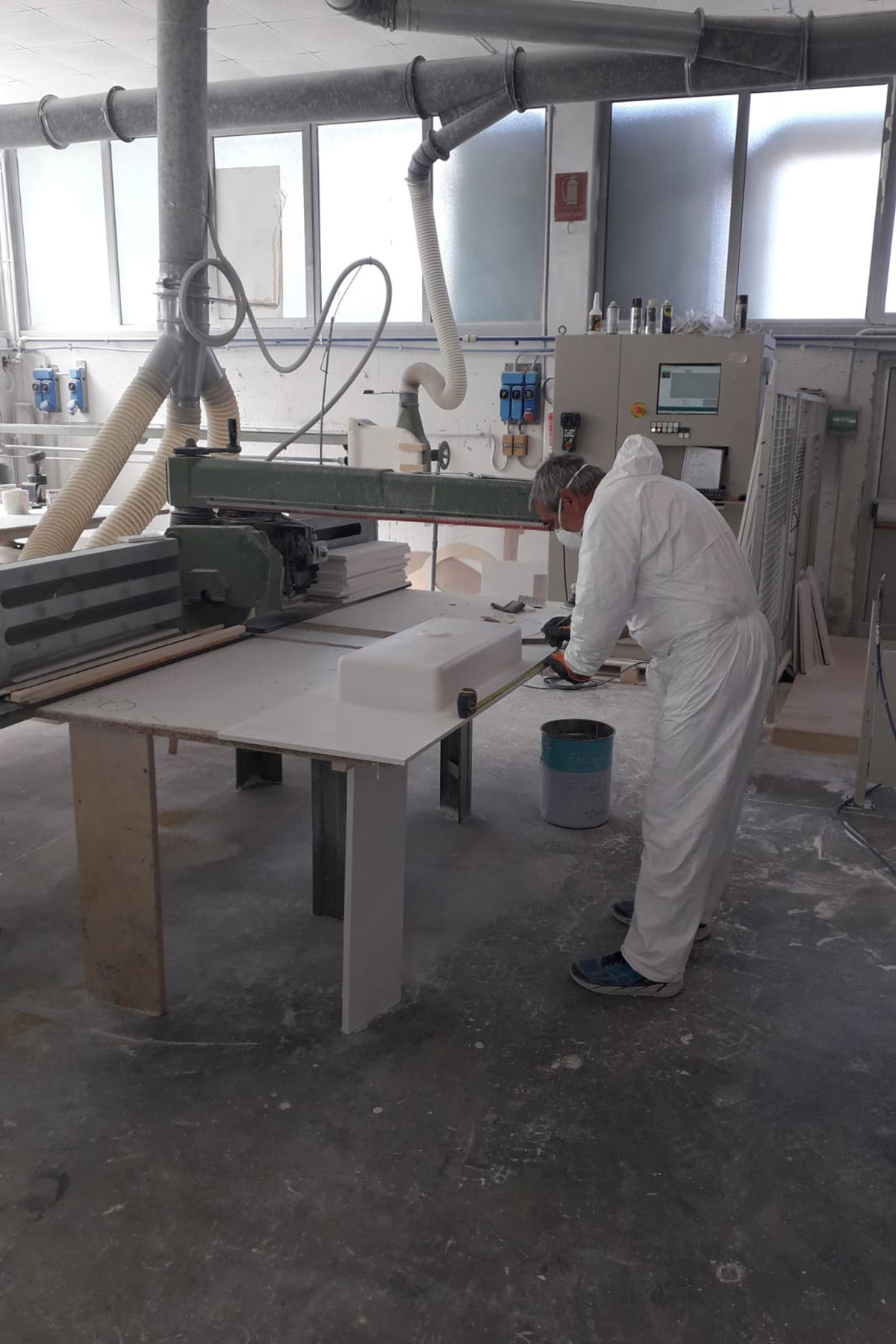  A perfect material for the bathroom.