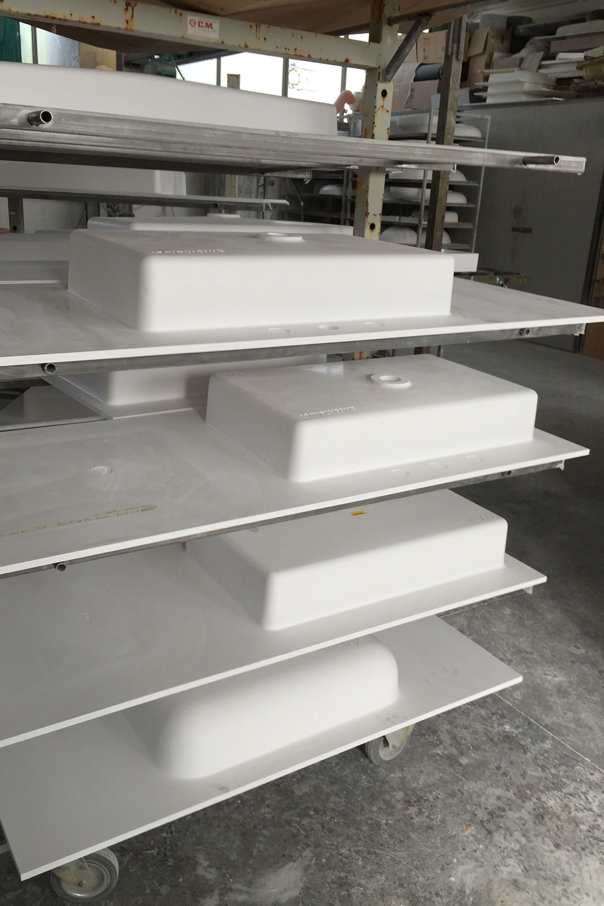  A perfect material for the bathroom.