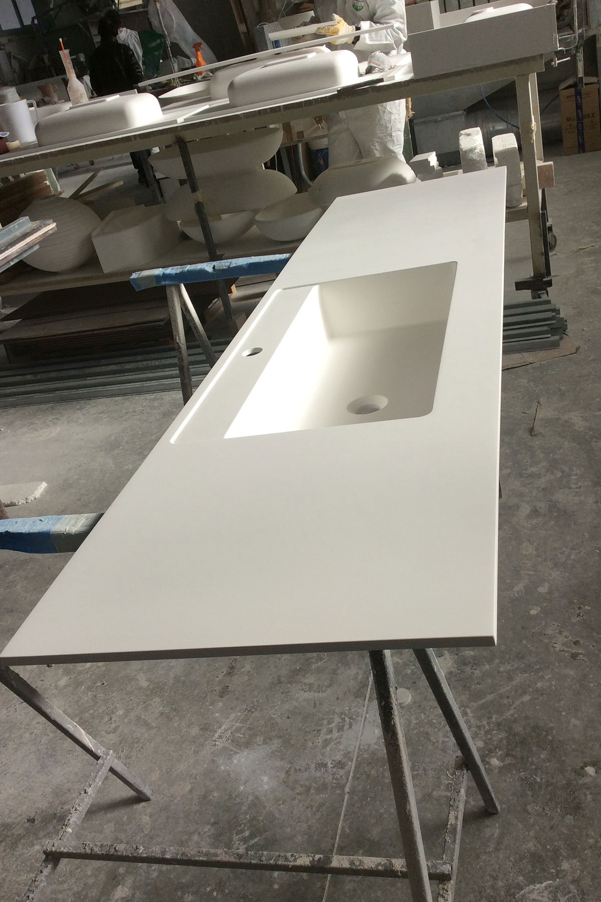  A perfect material for the bathroom.