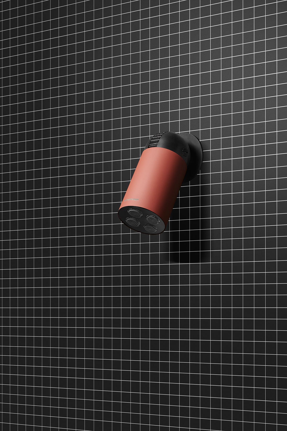 The colours give identity to the object called to dialogue with the textures and shades of the wall on which it is installed.