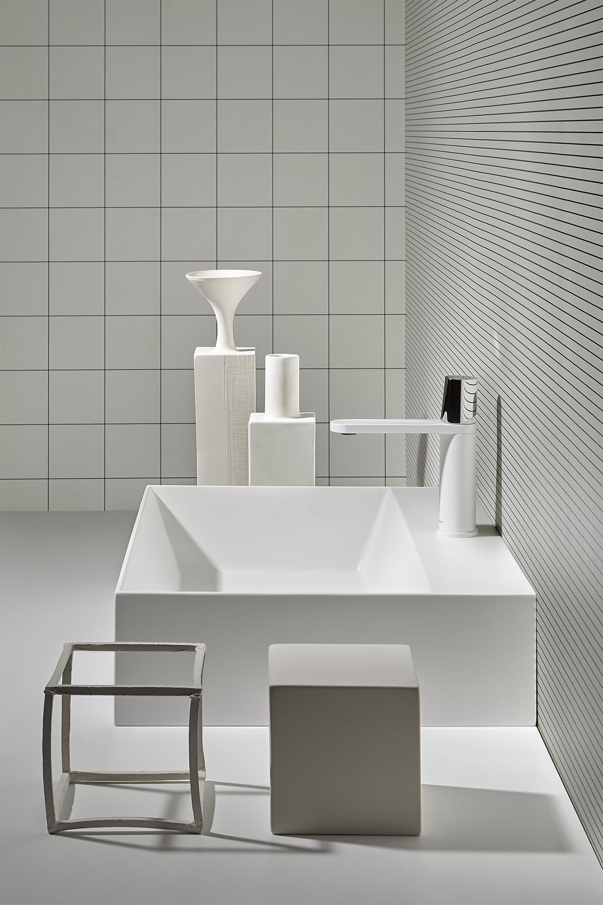 different configurations, able to fit into different style contexts.