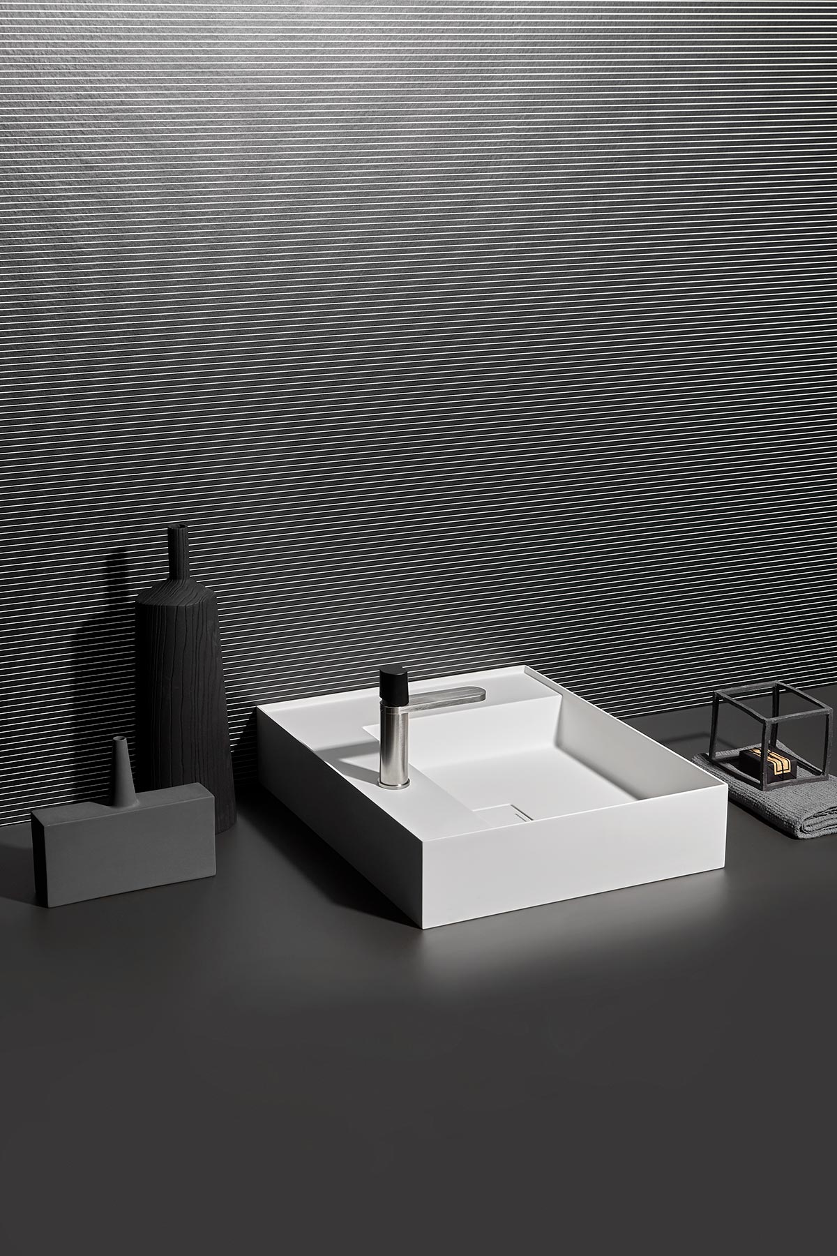 different configurations, able to fit into different style contexts.