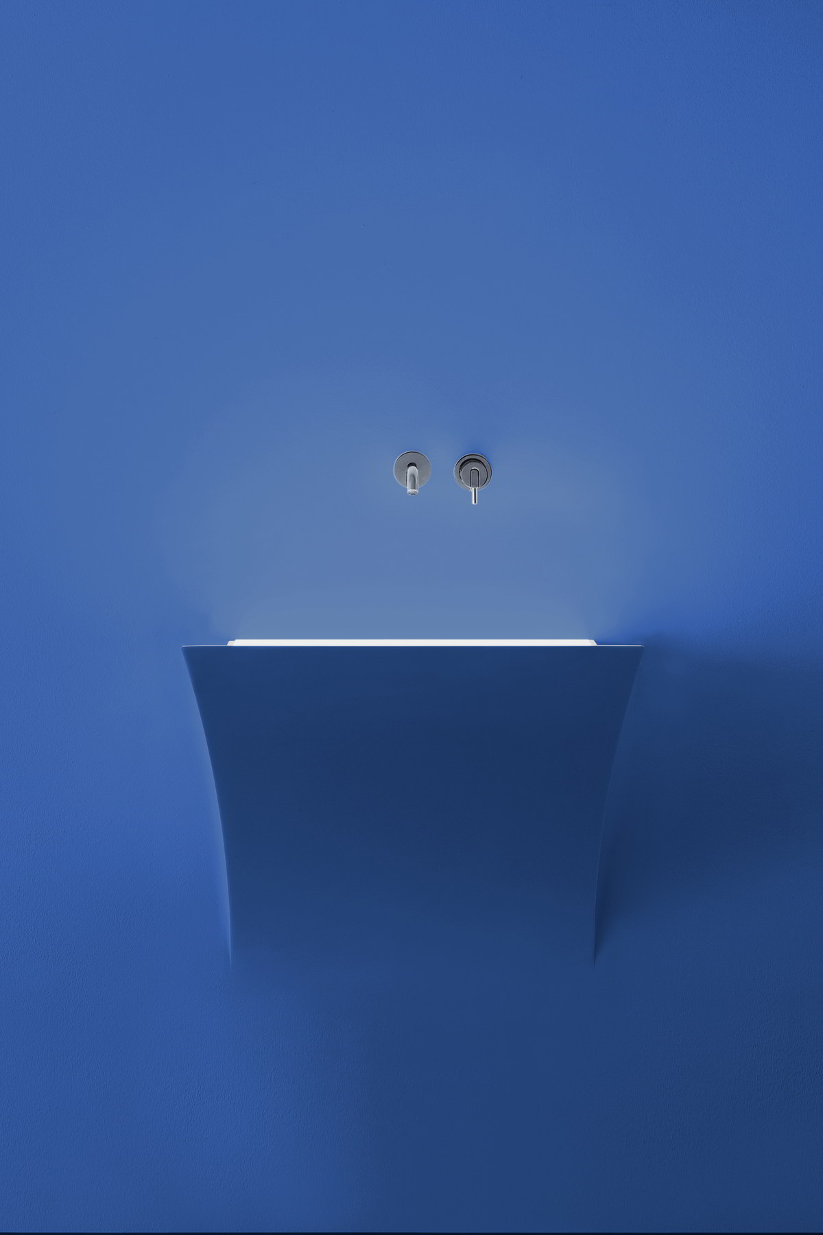 which seems to come out from the wall but at the same time blends within.