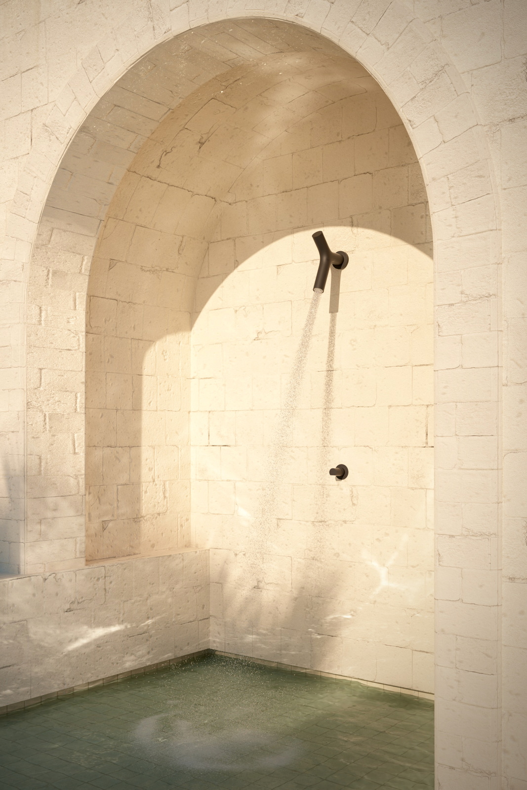 Apollo introduces a new type of showerhead that at first glance can leave you a little perplexed.