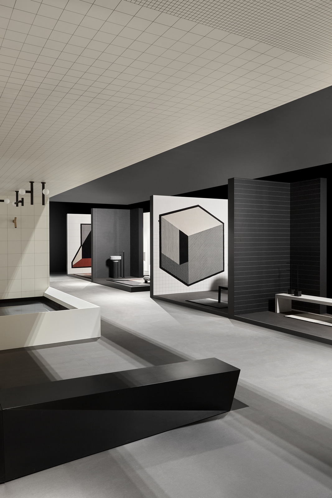 a decorative geometric and minimal matrix that determines the identity of the place