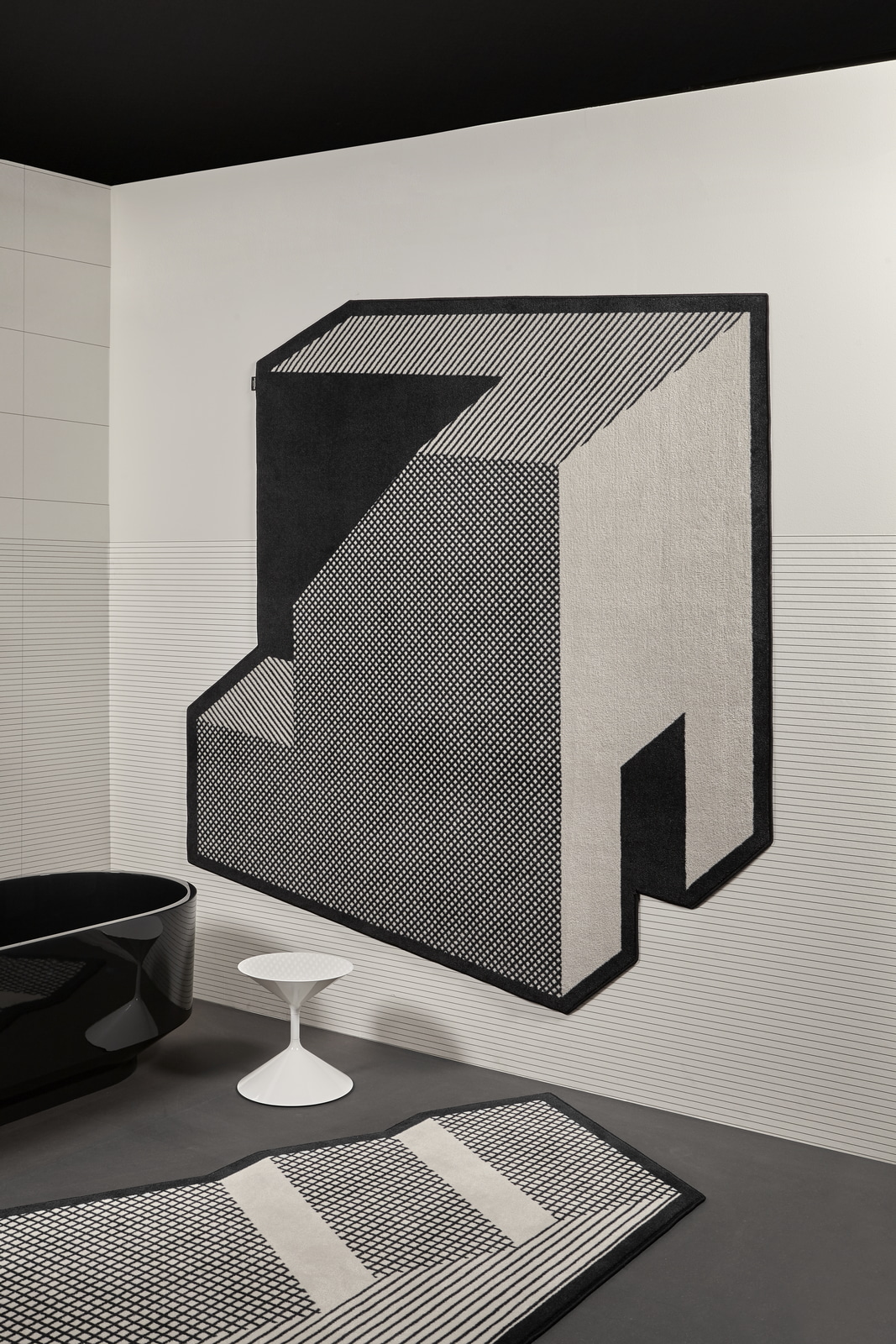 a decorative geometric and minimal matrix that determines the identity of the place