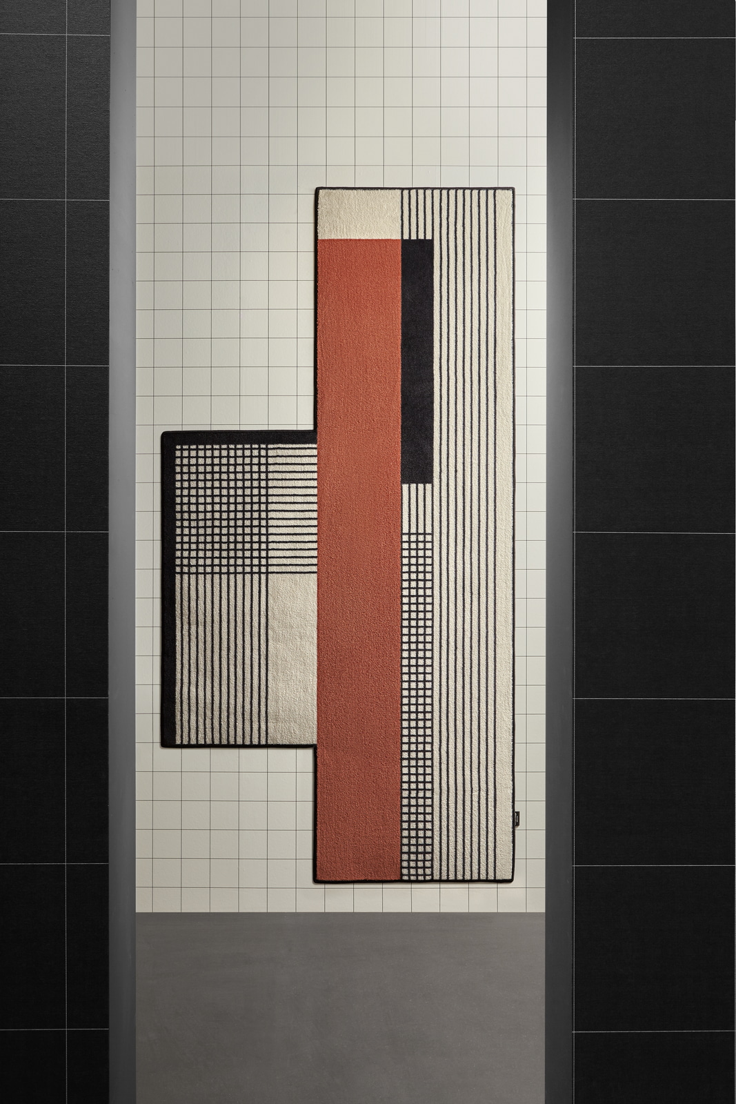 a decorative geometric and minimal matrix that determines the identity of the place