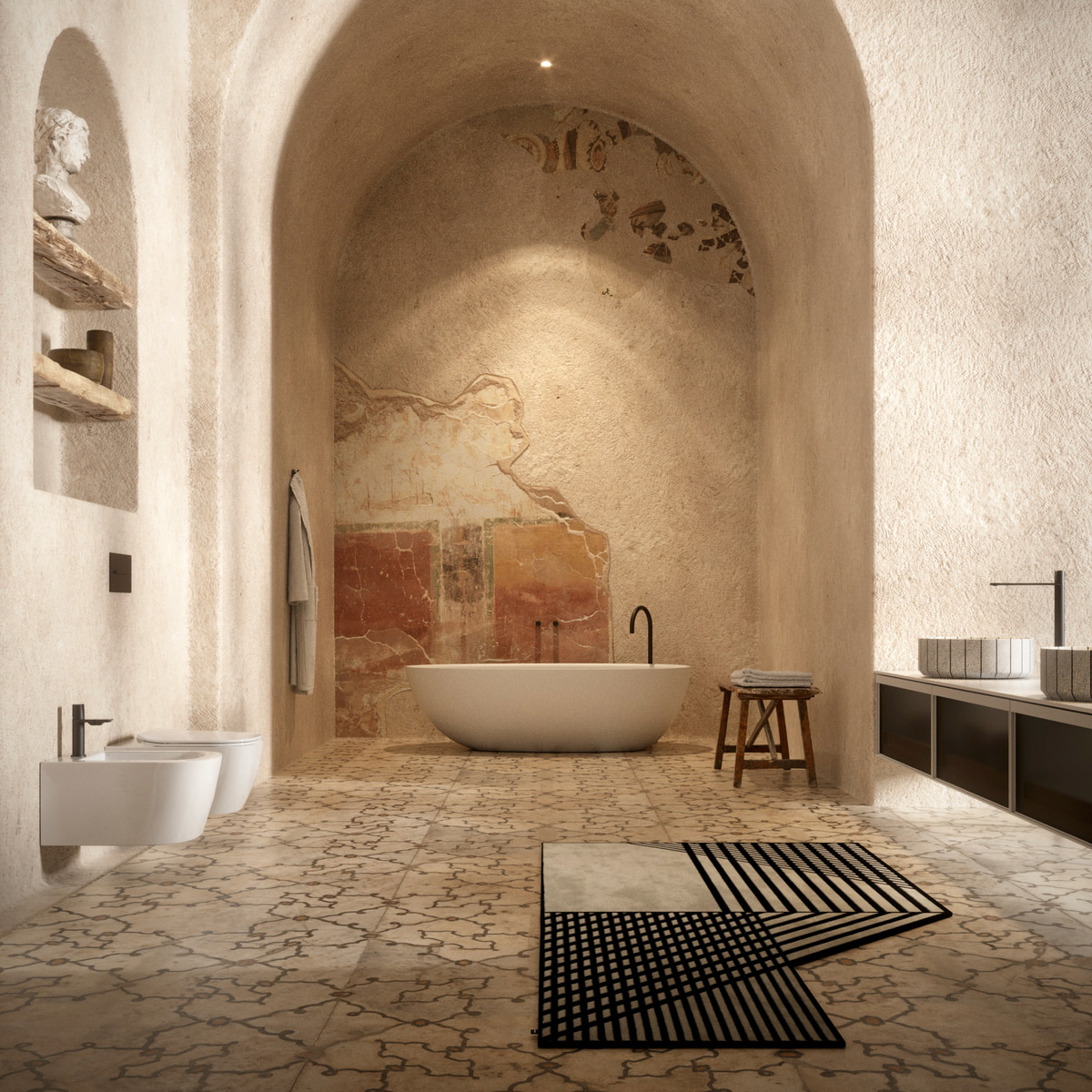 refined interpretation of an organic style