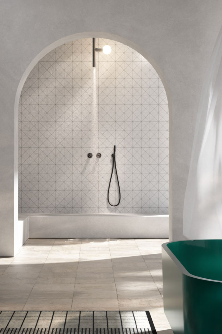 allowing yourself to be flooded by a primordial luminous rain.