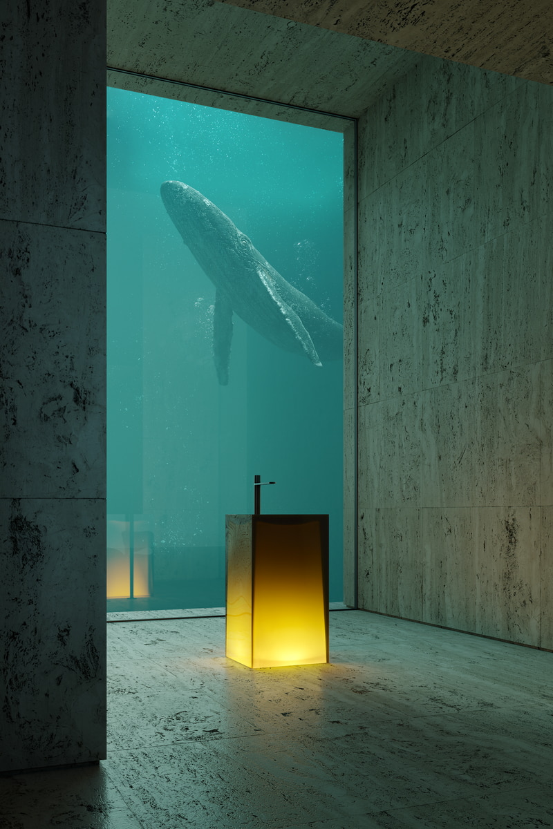 A natural element that changes its shape over time.