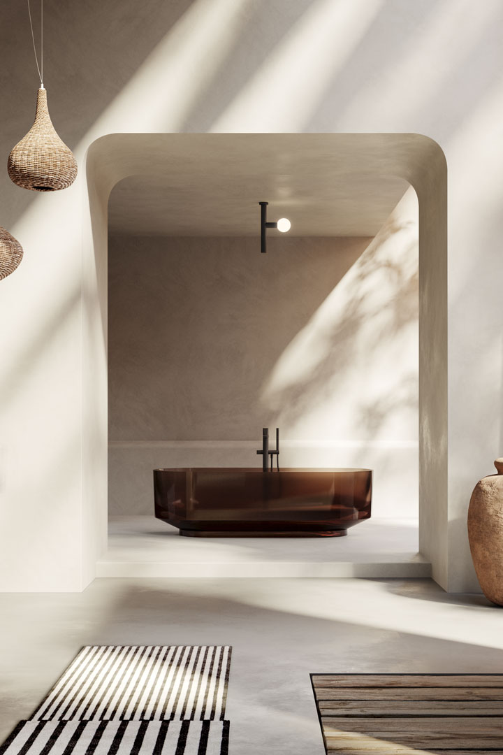 allowing yourself to be flooded by a primordial luminous rain.