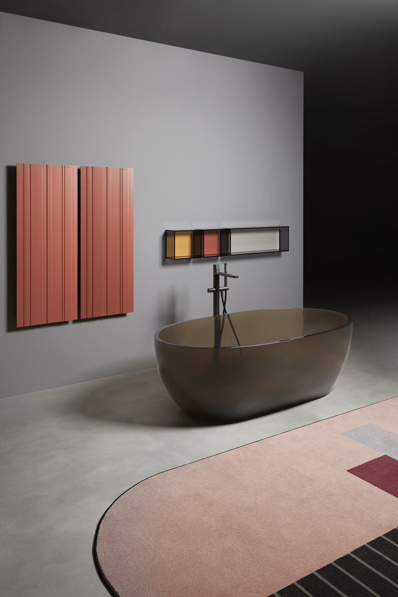 material and color, poetry of opposites