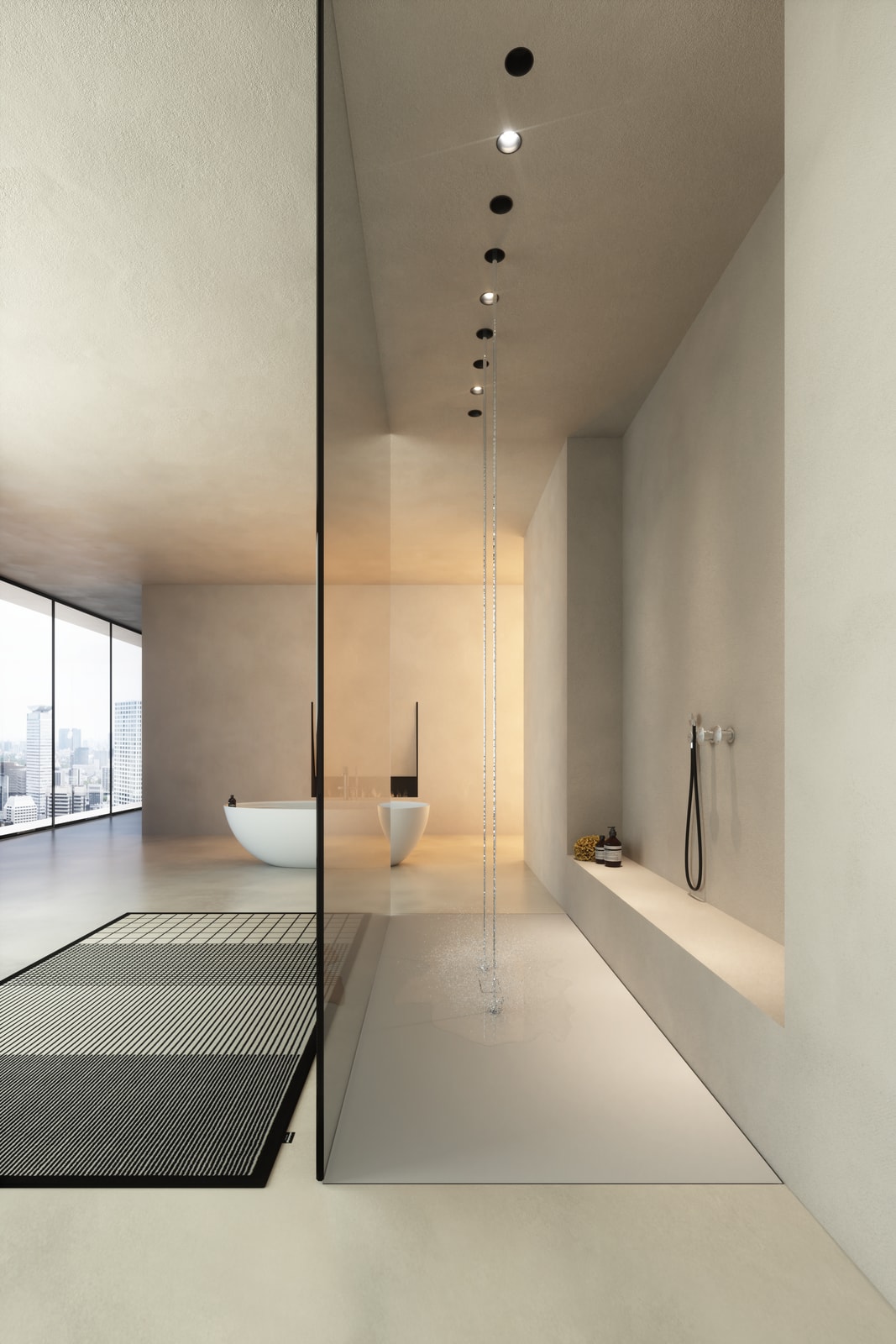 A project that redefines the archetype of the showerhead, objects that improve the quality of the shower space.