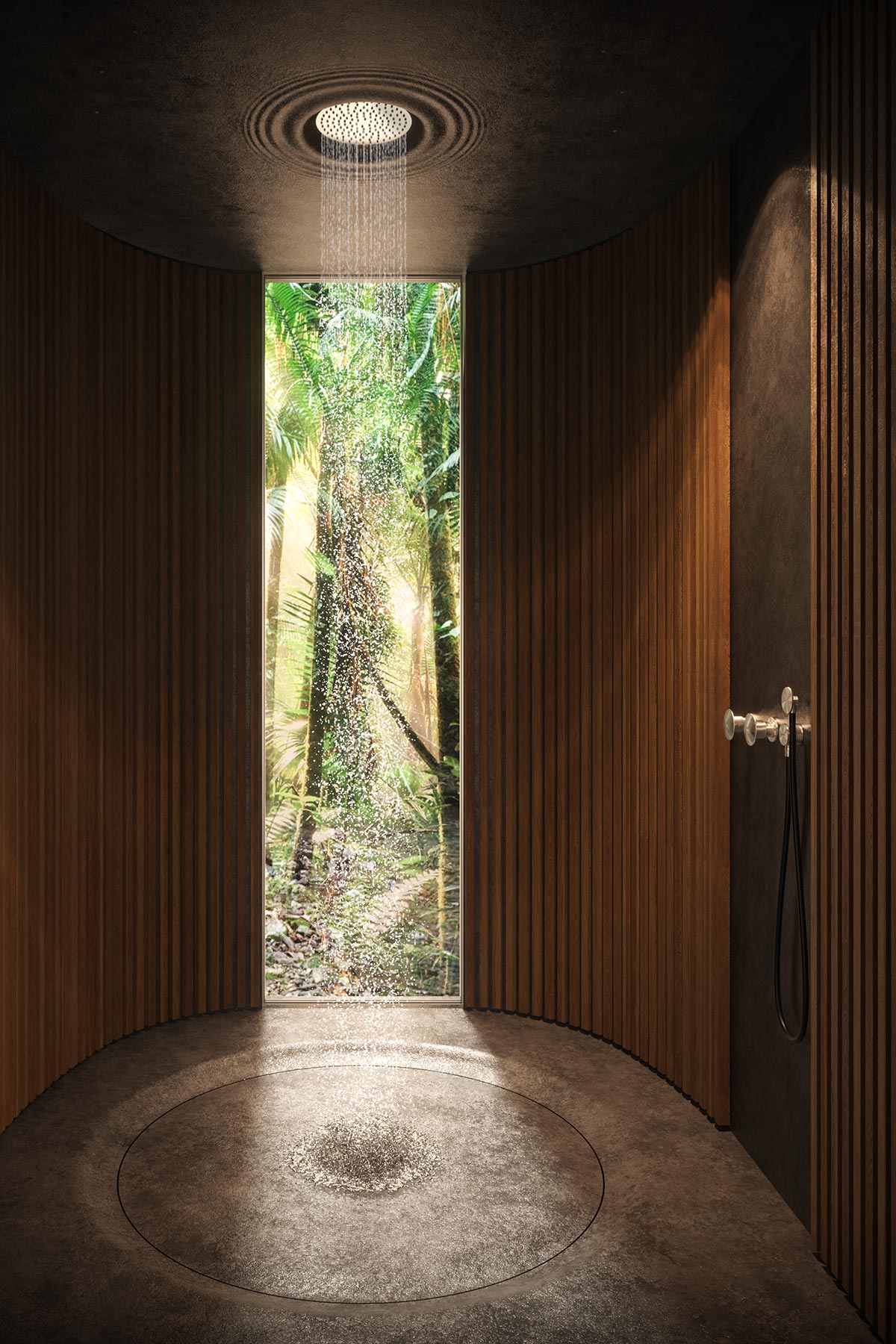  a sophisticated sign on the ceiling, a natural decoration.