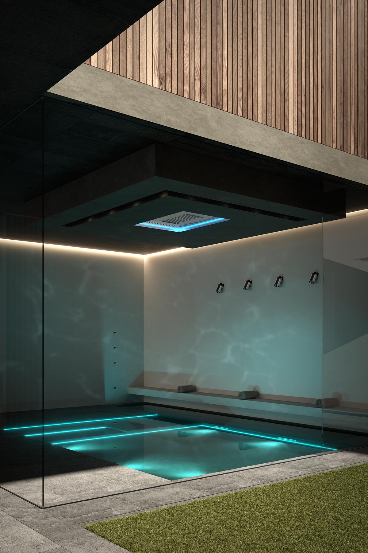 a technical detail that becomes aesthetic, a detail that makes the difference.