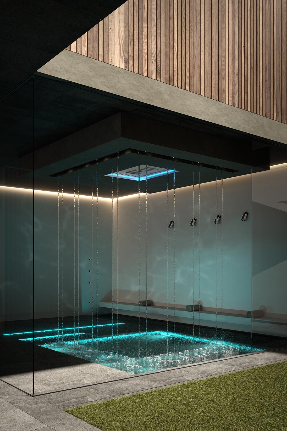 a technical detail that becomes aesthetic, a detail that makes the difference.
