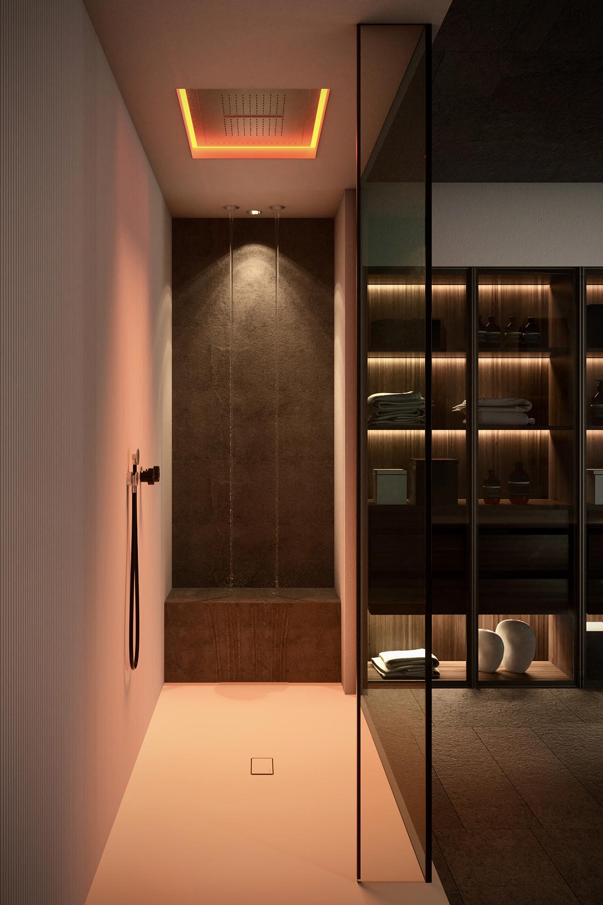 a technical detail that becomes aesthetic, a detail that makes the difference.