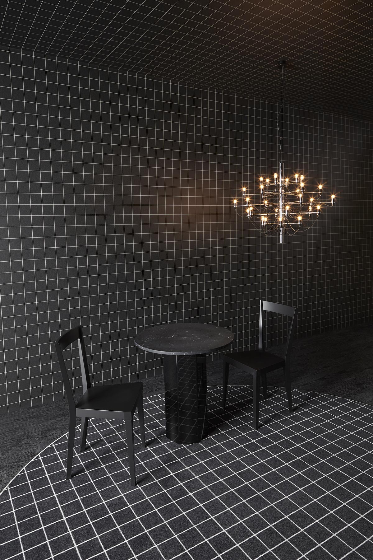 Paradoxically, the lines convey an absence of borders.