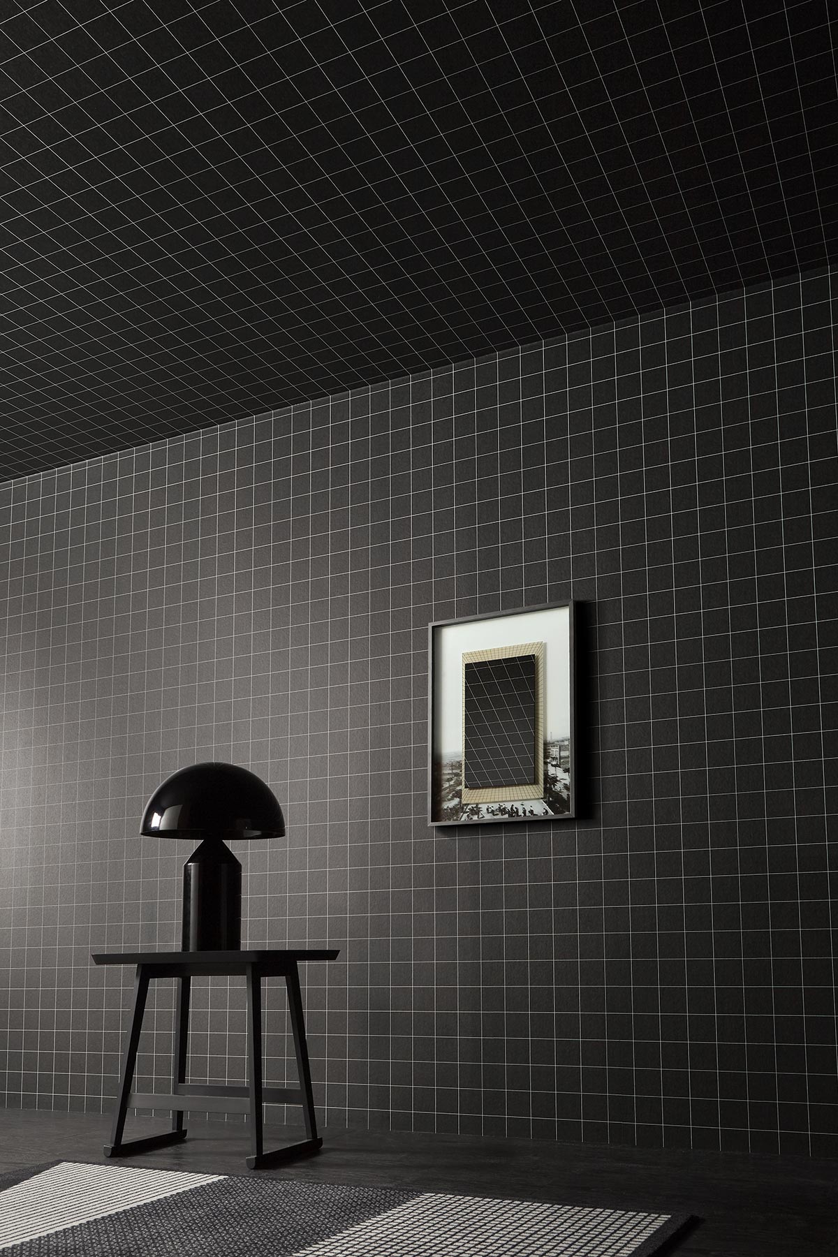 Paradoxically, the lines convey an absence of borders.