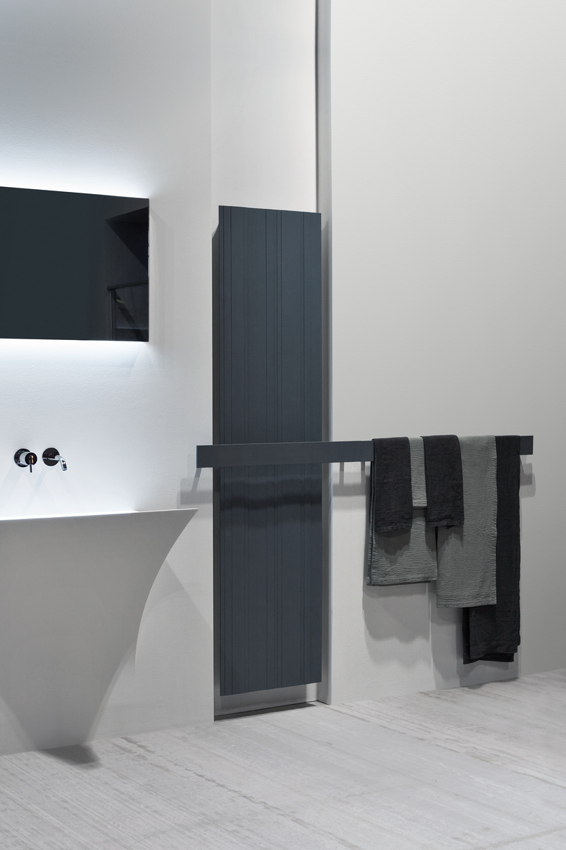 the overall image of a monolithic radiator.