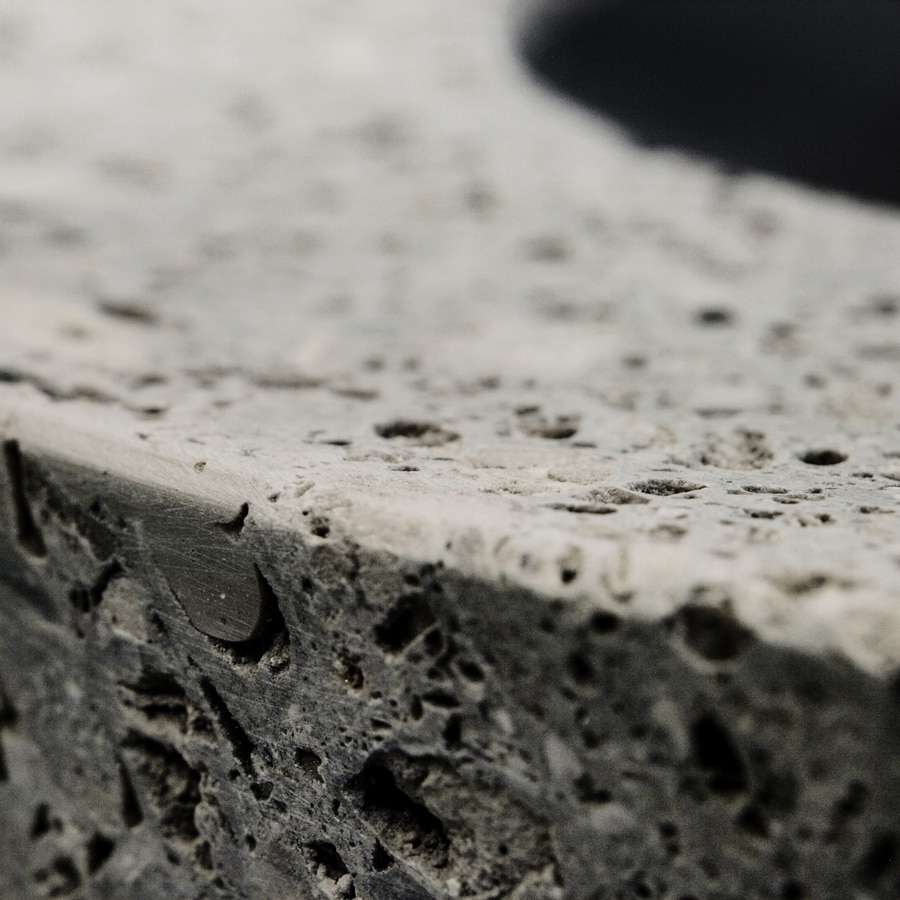 An abstract, sculptural form in which the echo of our existence reverberates.