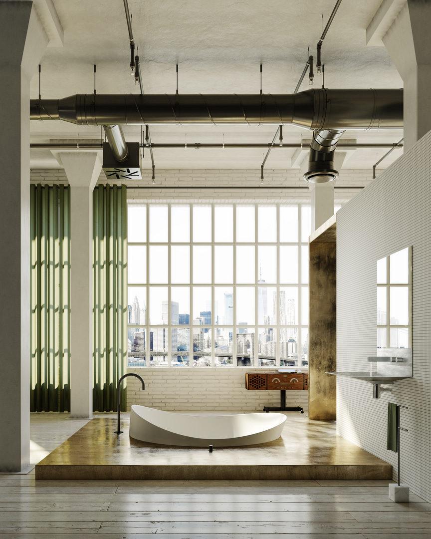 The architectural image becomes a generator of volumetric intertwining.