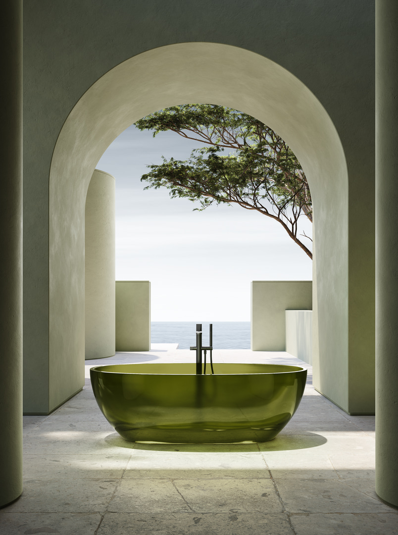 The architectural image becomes a generator of volumetric intertwining.