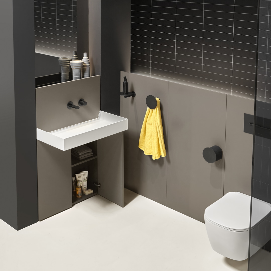 a new story made of matter, surface, color combinations