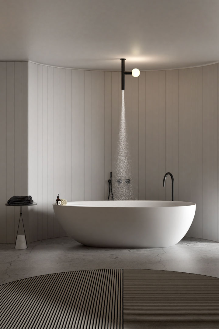 allowing yourself to be flooded by a primordial luminous rain.