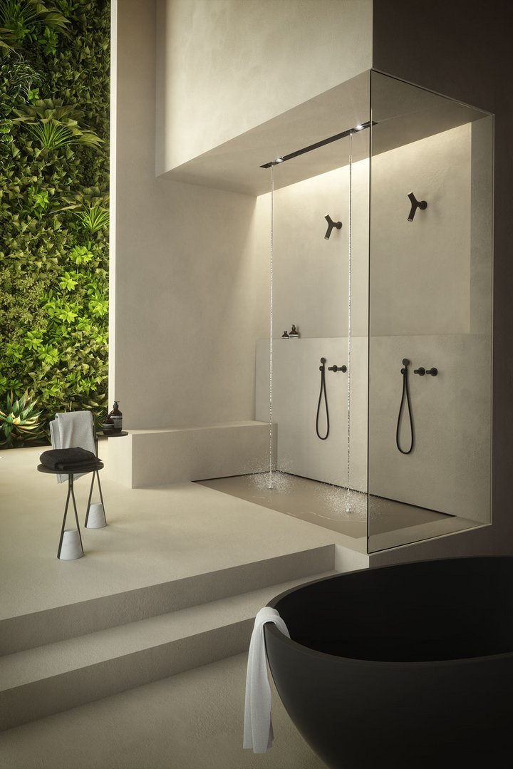  The small dimensions determine a concentrated and intense jet.