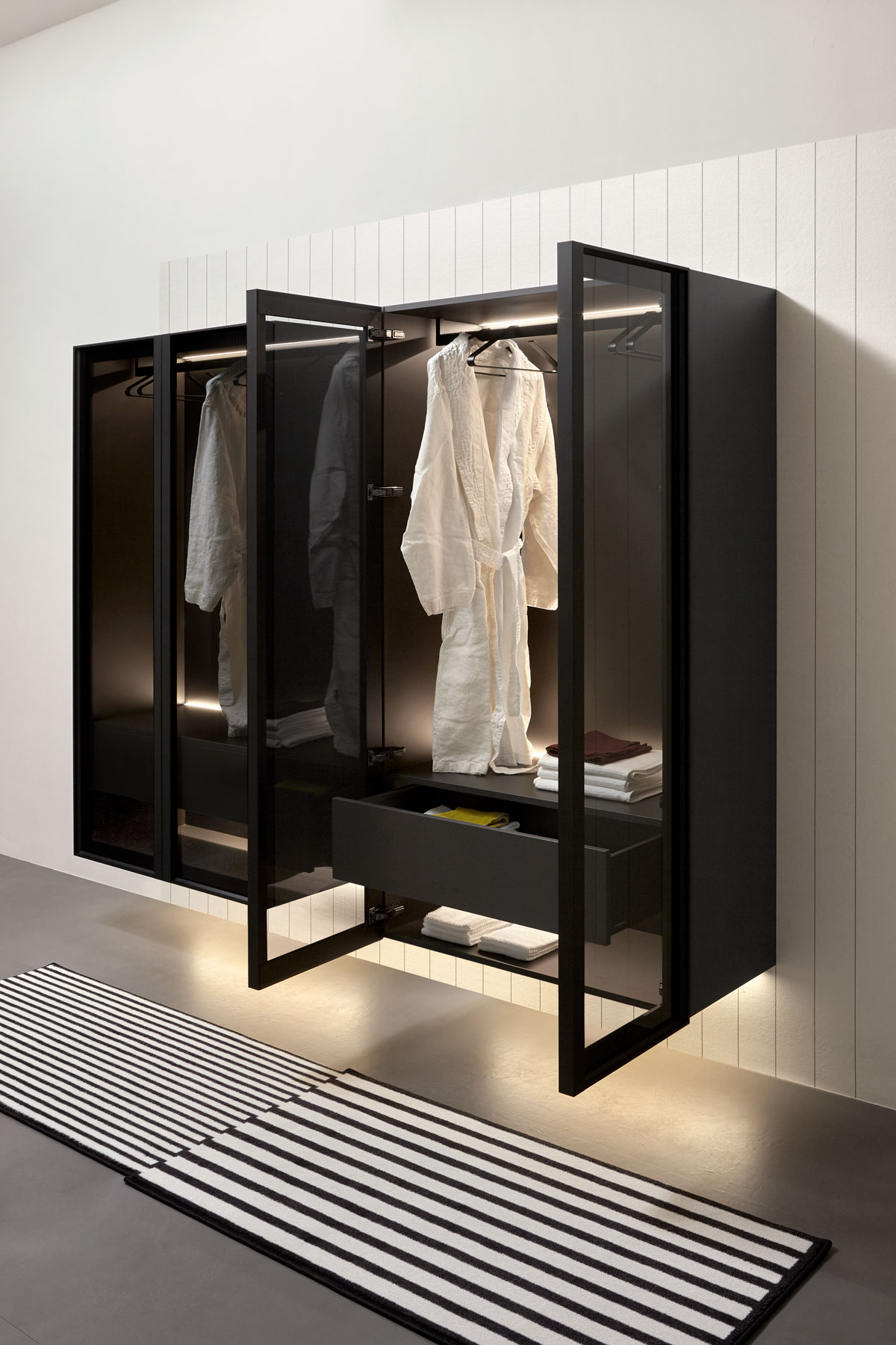 a solution with a high aesthetic value but also with maximum functionality