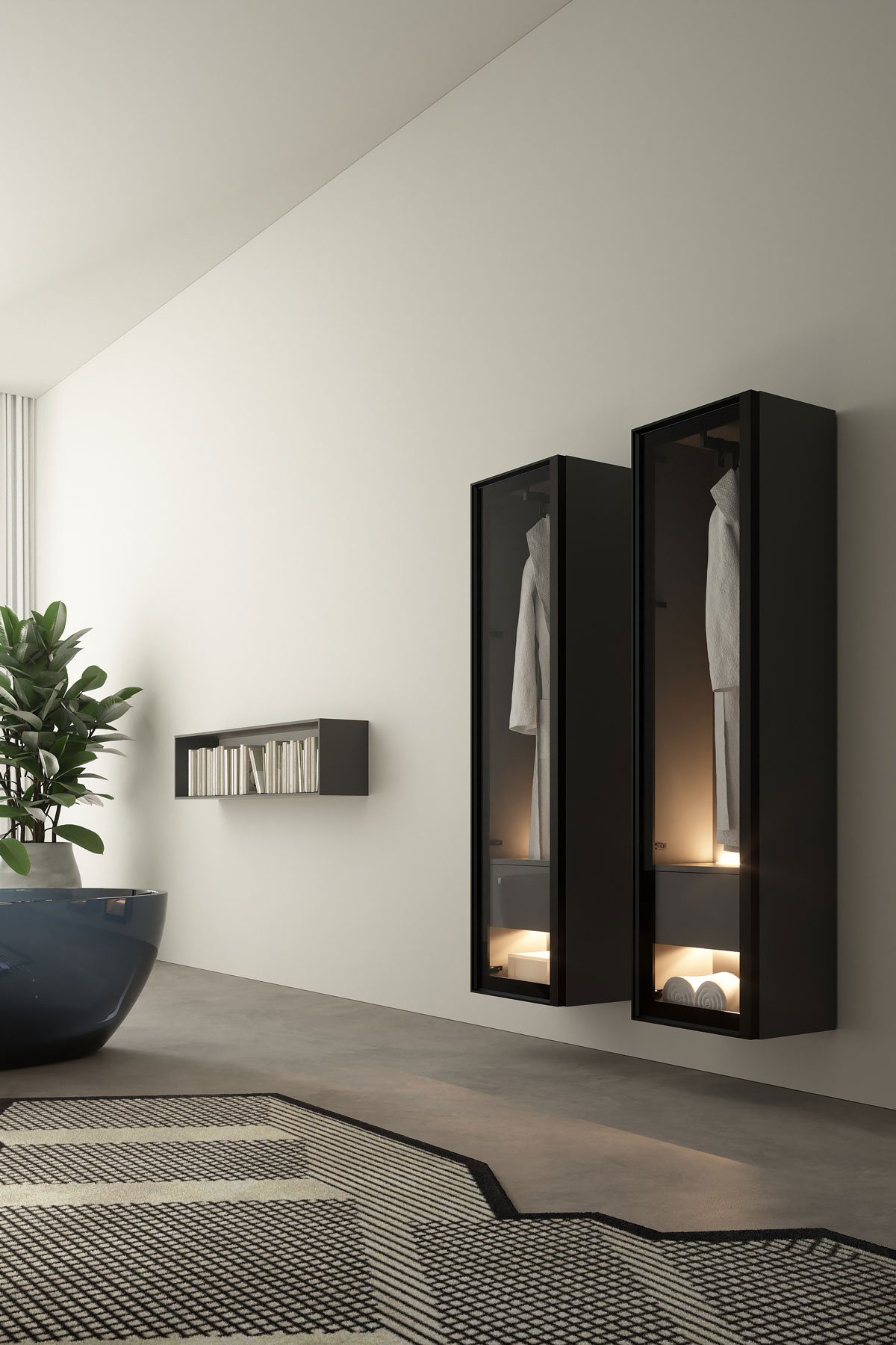 a solution with a high aesthetic value but also with maximum functionality