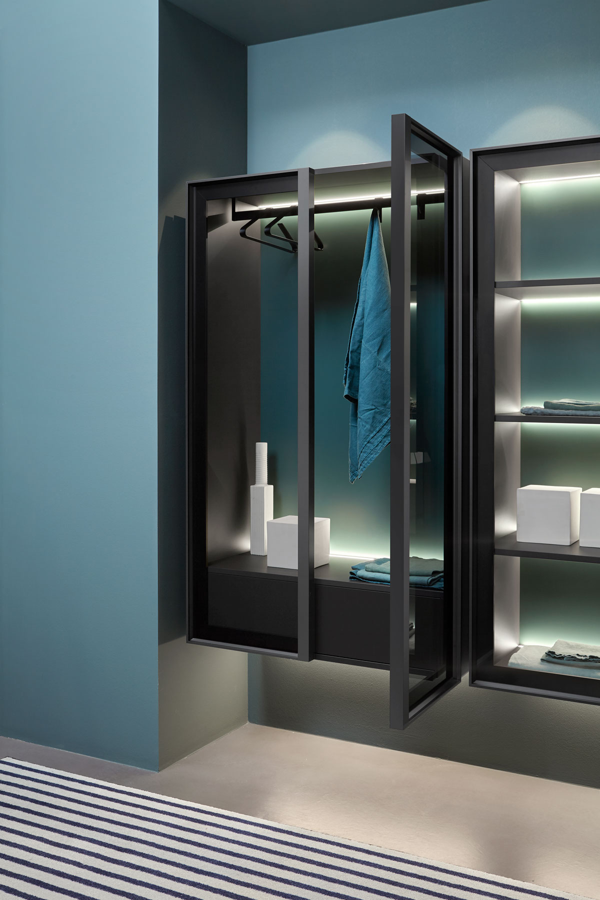 a solution with a high aesthetic value but also with maximum functionality