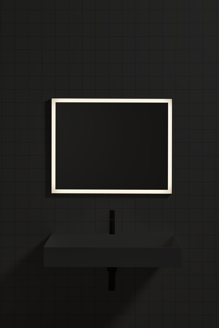 two pure geometries, two figures, one inside the other