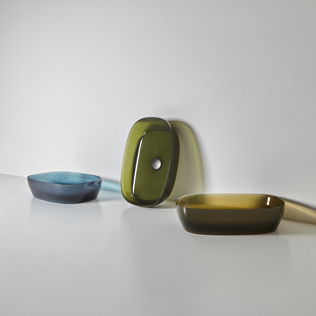 A rectangular shape that softens