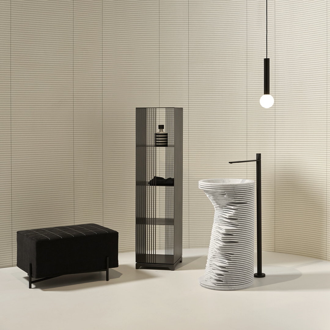 the play of solids and voids, of lights and shadows, inside and out, of content and container