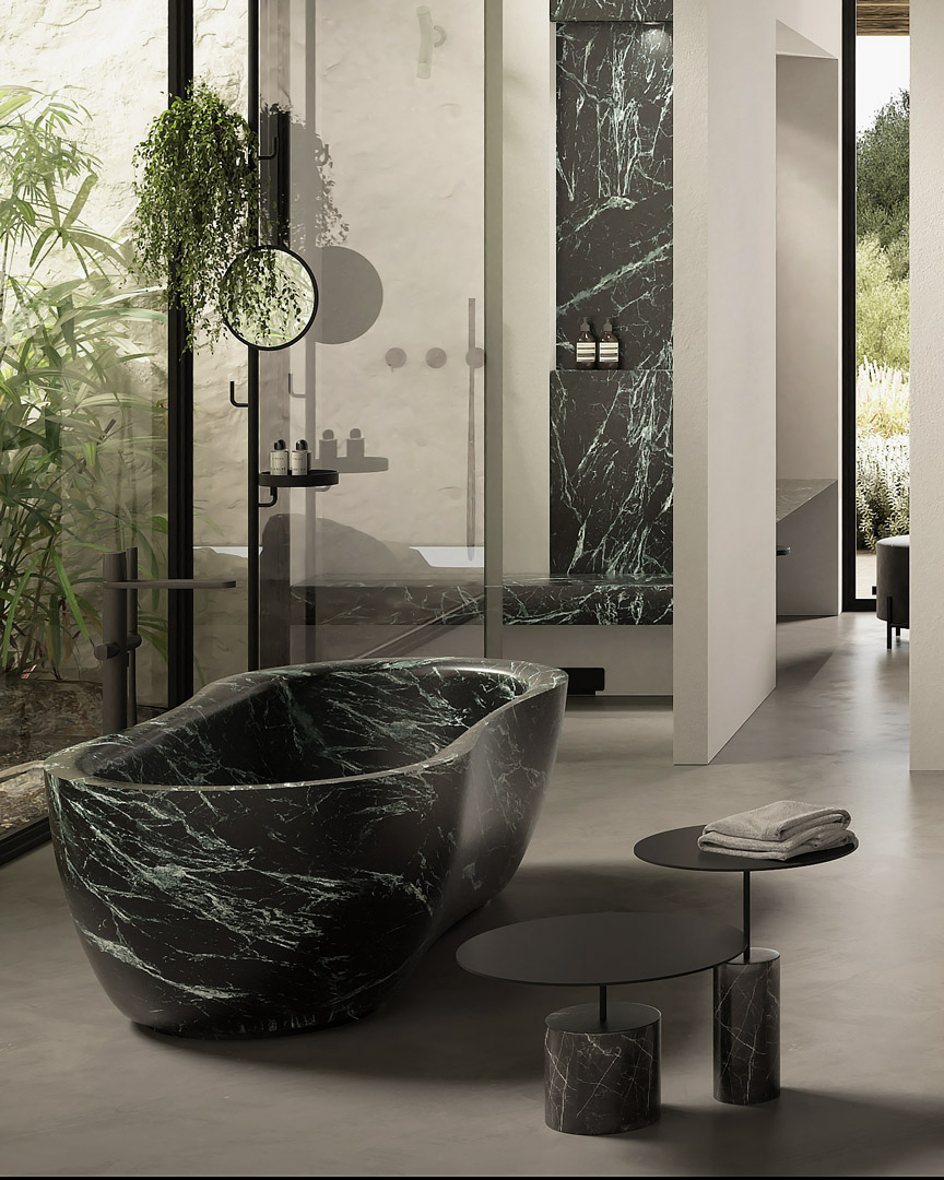 Una villa contemporanea immersa nel paesaggio mediterraneo