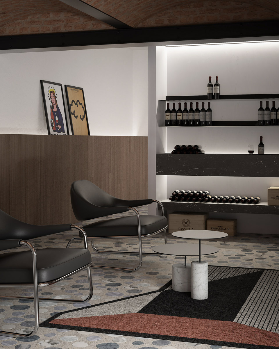 A sink that best expresses the tailoring of all antoniolupi projects