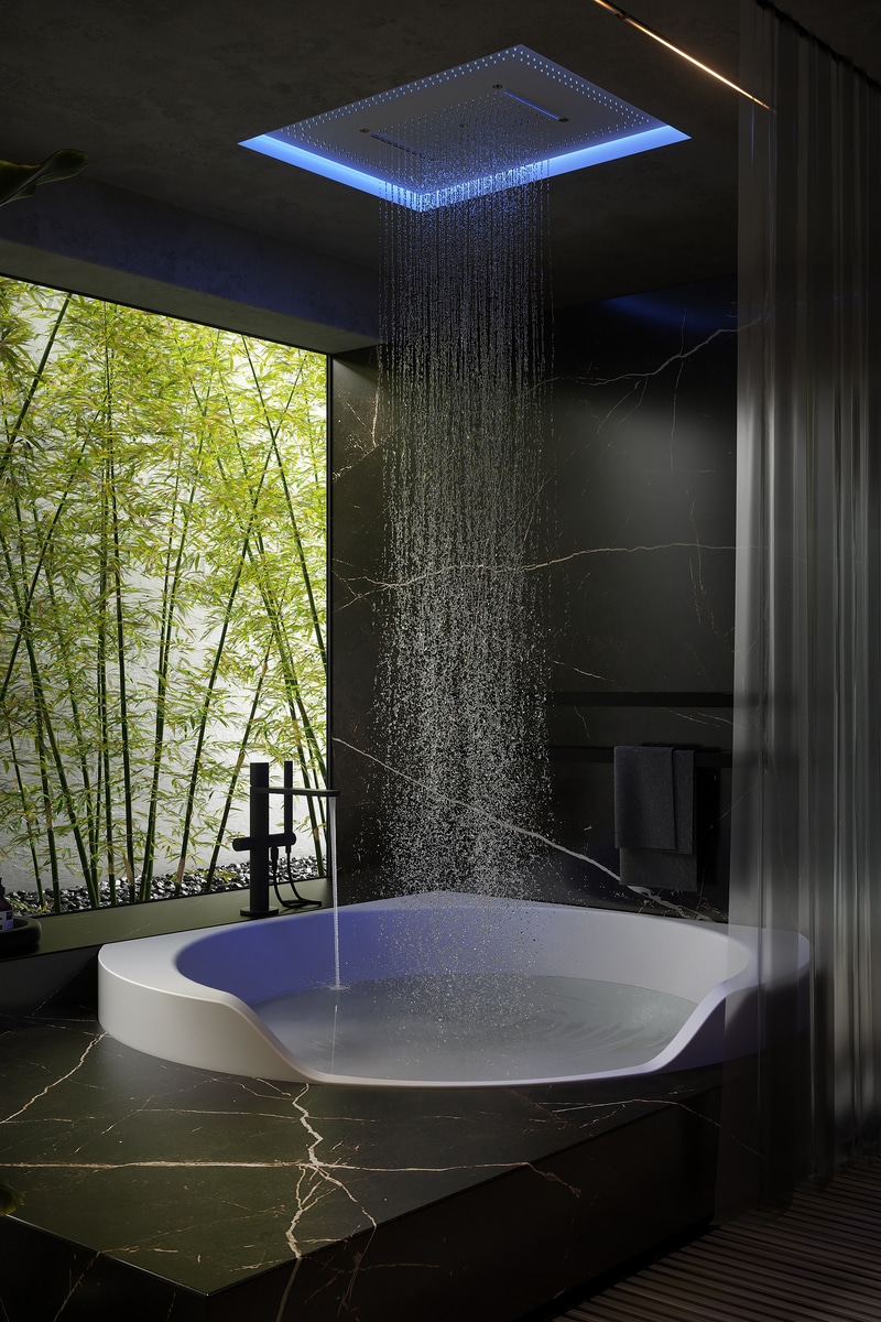  a continuous shower as if we were under a cloud