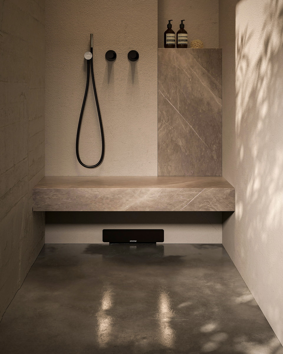 A functional solution, but also a detail that becomes aesthetic