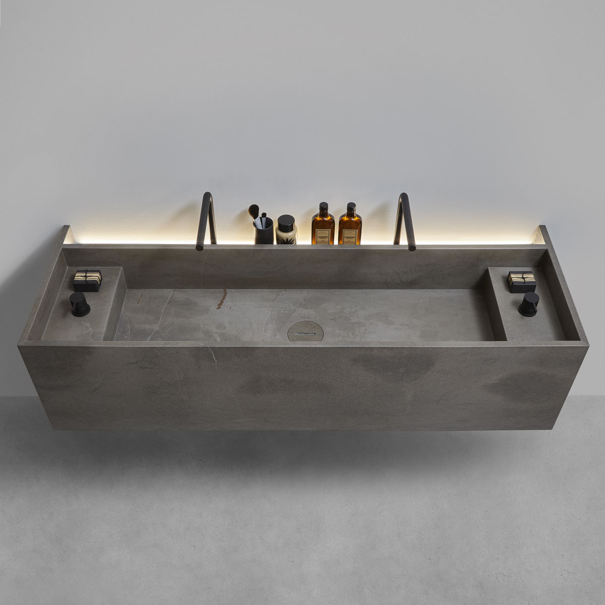 Stone is the great protagonist of these monoliths