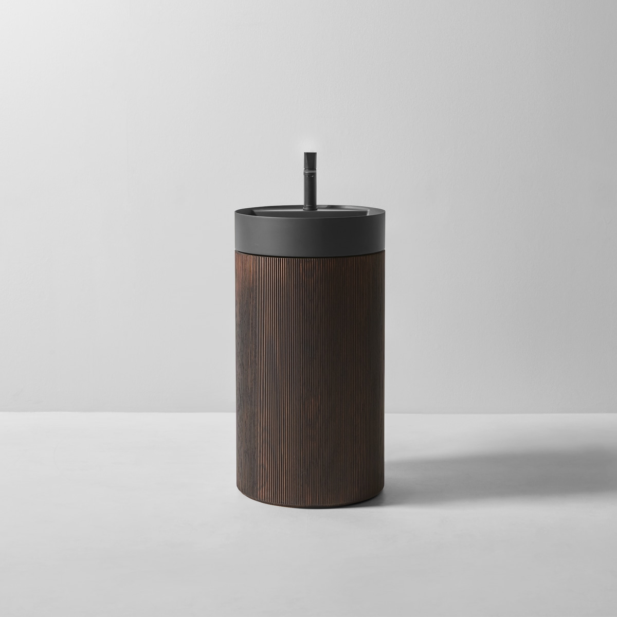 a vibrant form with light and shadow