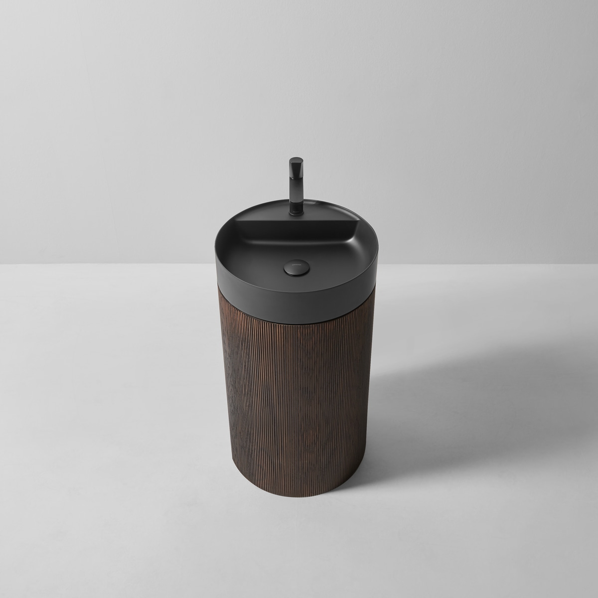 a vibrant form with light and shadow